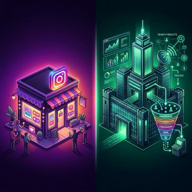 Só Tenho Instagram, Preciso de Site? A Resposta Vai Te Surpreender